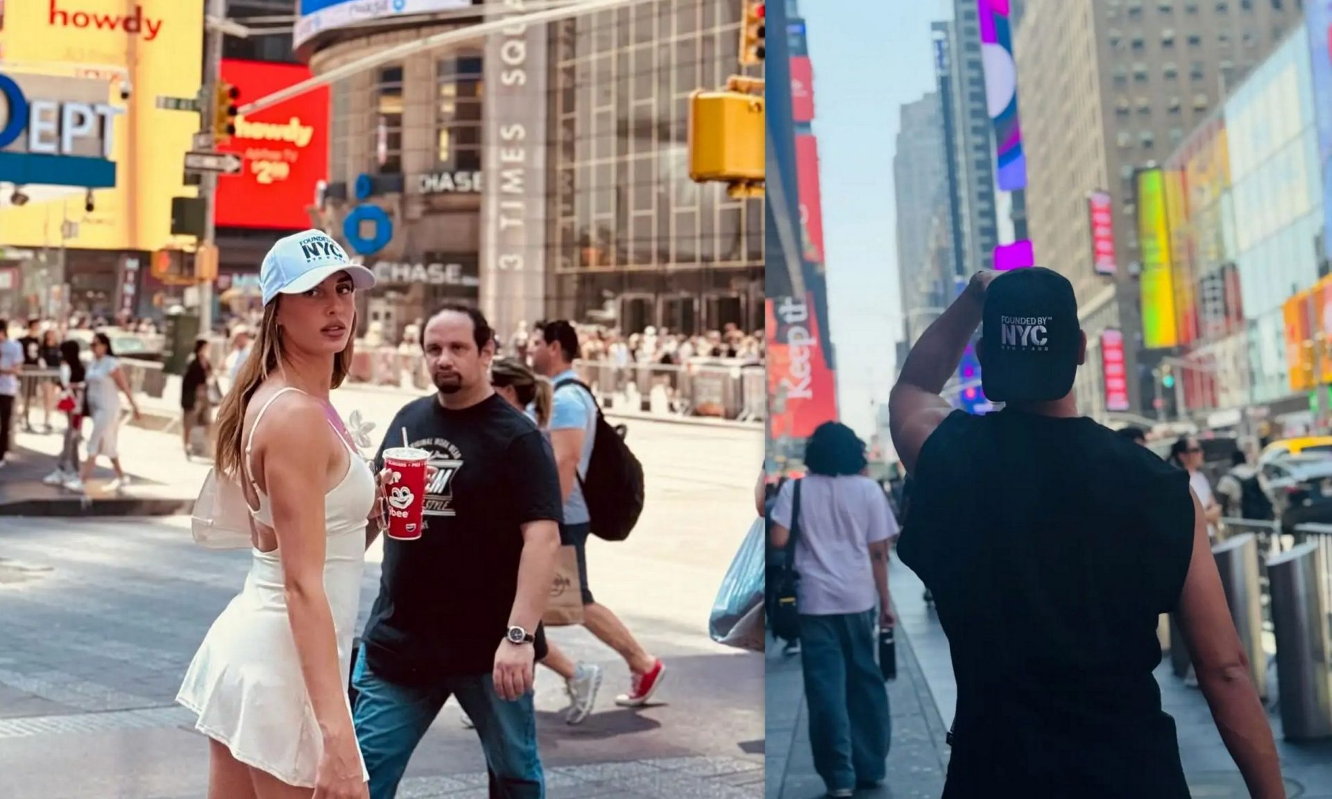 Κατερίνα Δαλάκα – Θέμης Αμβροσιάδης: Μοναδικές οι φωτογραφίες από το ταξίδι τους στην Νέα Υόρκη