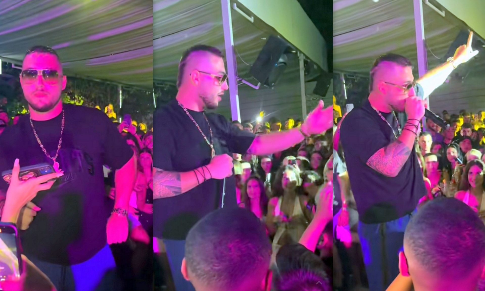 Rack: Οργισμένος με ανήλικο που έπινε αλκοόλ σε live του - Του πήρε το ποτήρι από τα χέρια