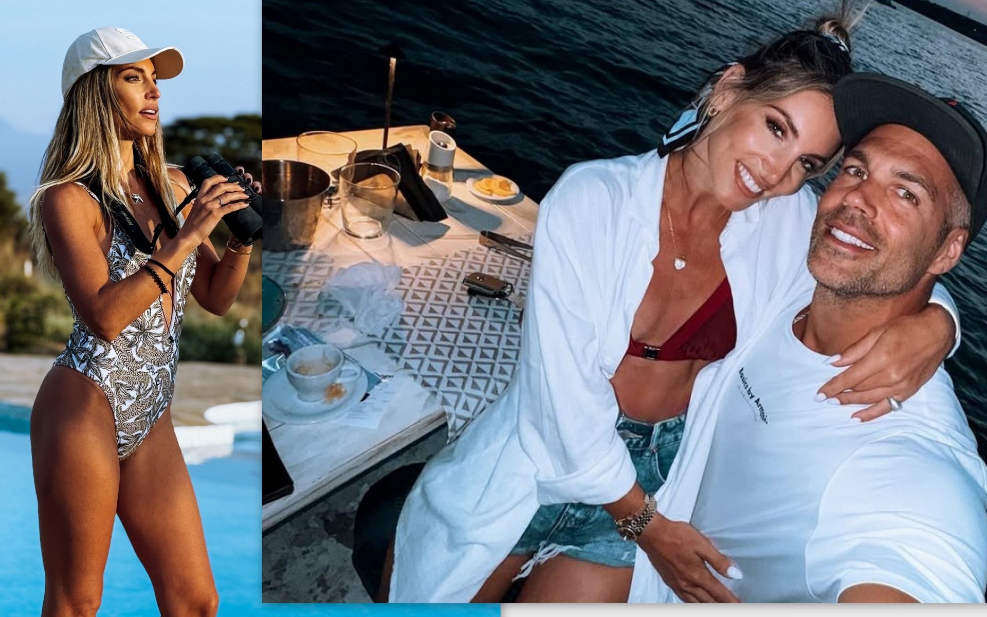 Αθηνά Οικονομάκου: Ποζάρει με τα παιδιά της και τον Μπρούνο Τσερέλα στις καλοκαιρινές τους διακοπές