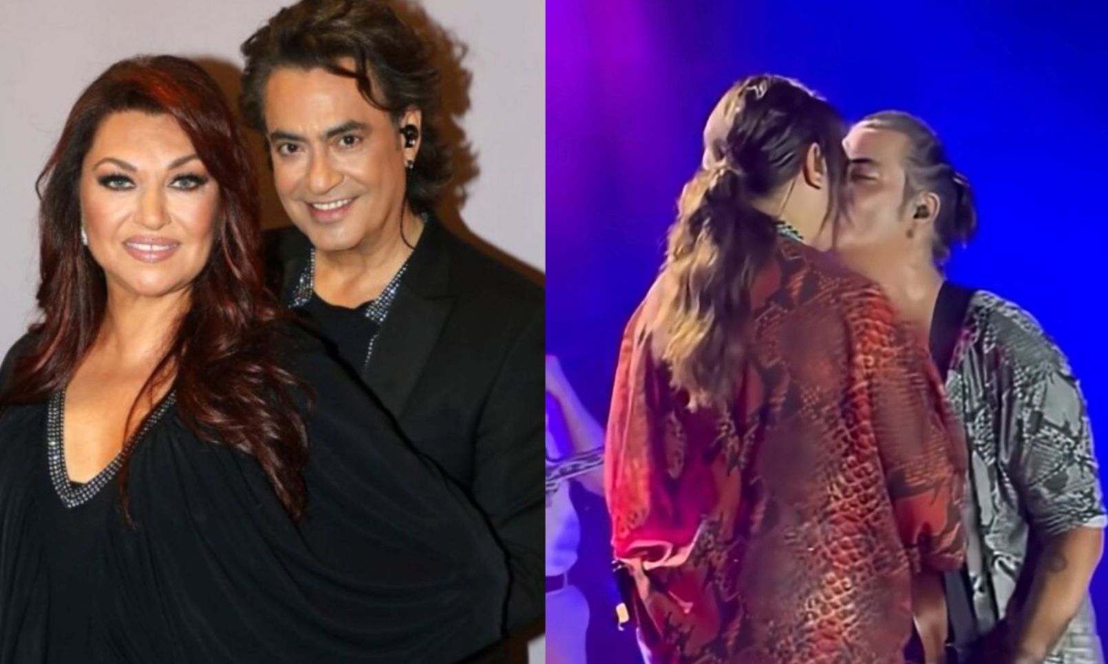 Διονύσης Σχοινάς-Καίτη Γαρμπή: Το τρυφερό φιλί στη σκηνή και η αφιέρωση