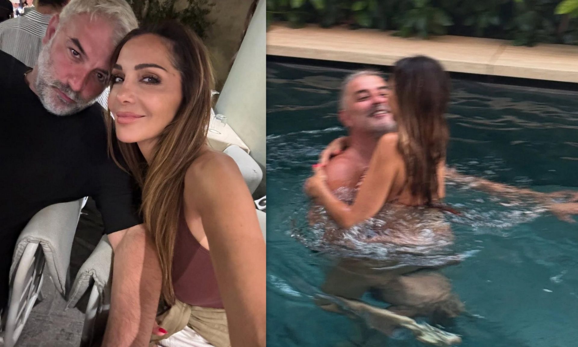 Δέσποινα Βανδή – Βασίλης Μπισμπίκης: Με τα παιδιά τους σε πολυτελή βίλα στην Κρήτη