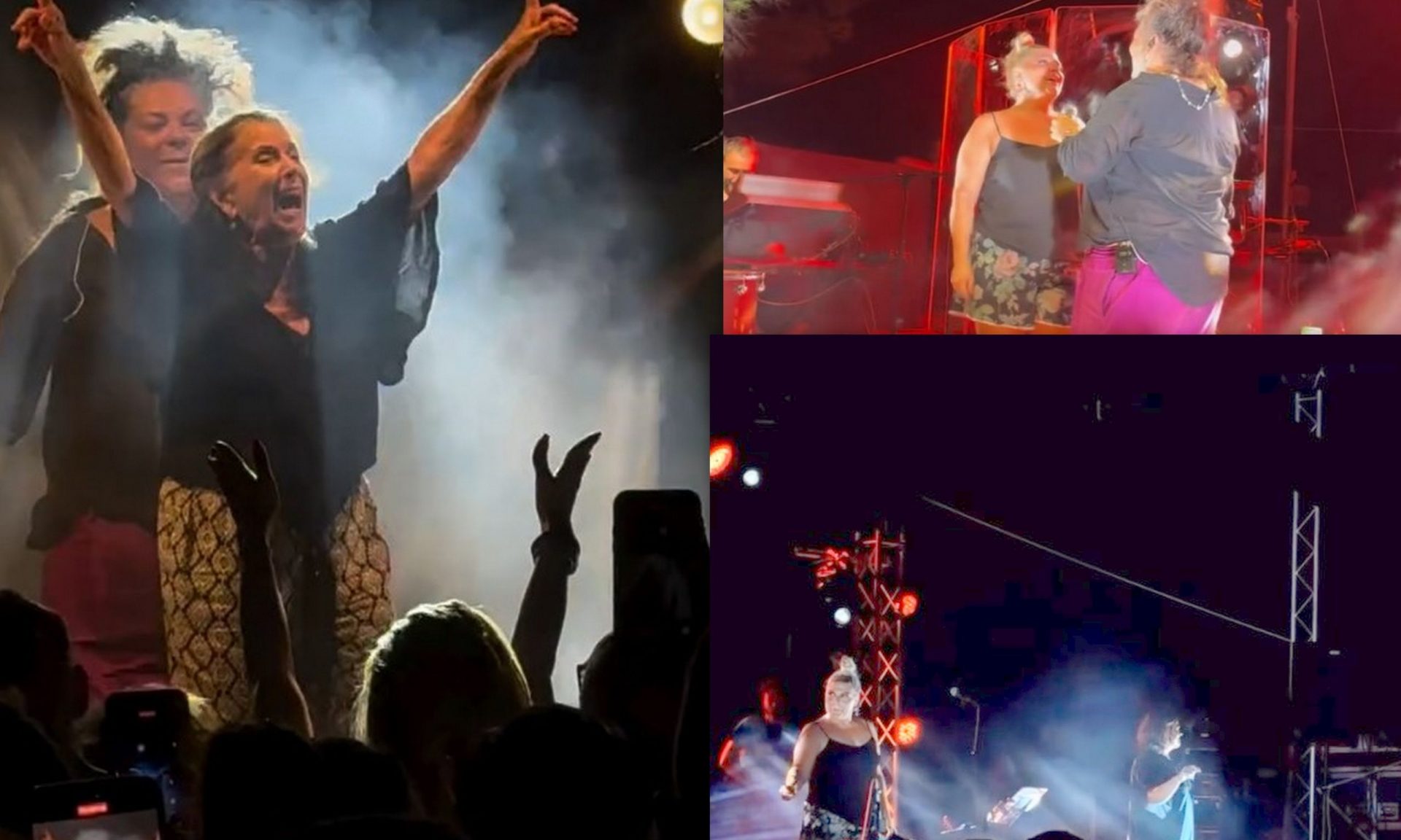 Ματούλα: Χαμός σε συναυλία στη Σύρο! Μεντή - Μπάρκα τραγούδησαν επί σκηνής & η Σταυροπούλου χόρεψε