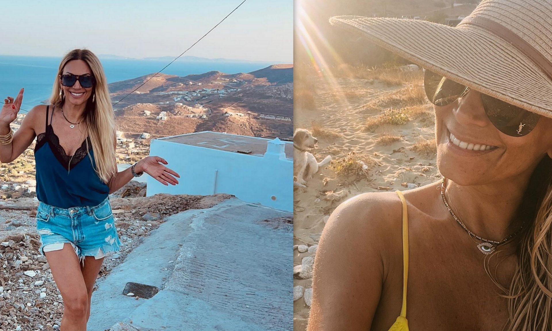 Έλλη Κοκκίνου: Έτσι είναι το κορμί της με μπικίνι και χωρίς ρετούς - Ανέμελες στιγμές στη Σέριφο