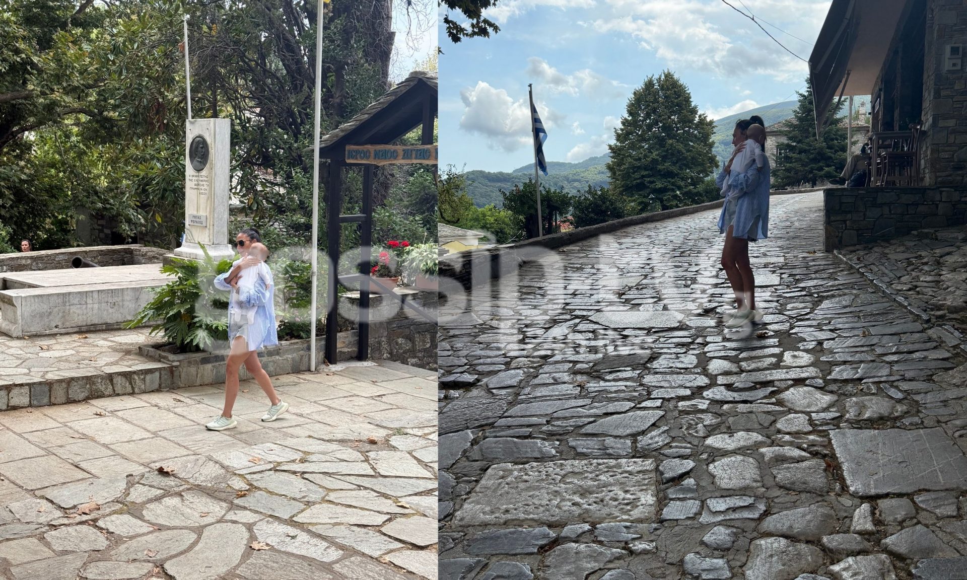 Αποκλειστικό! Ανθή Βούλγαρη: Οι τελευταίες βόλτες στο Πήλιο με τον γιο της πριν την πρεμιέρα