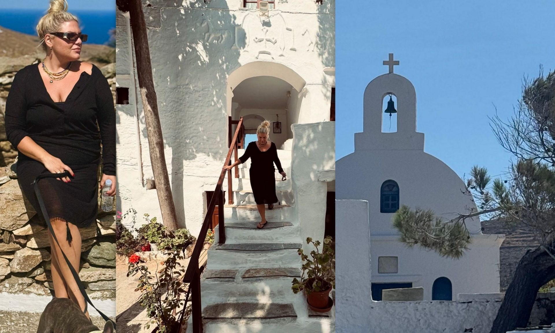 Δανάη Μπάρκα: Η εξομολόγηση για την πίστη και τον παππού της ανήμερα του Αγίου Φανουρίου