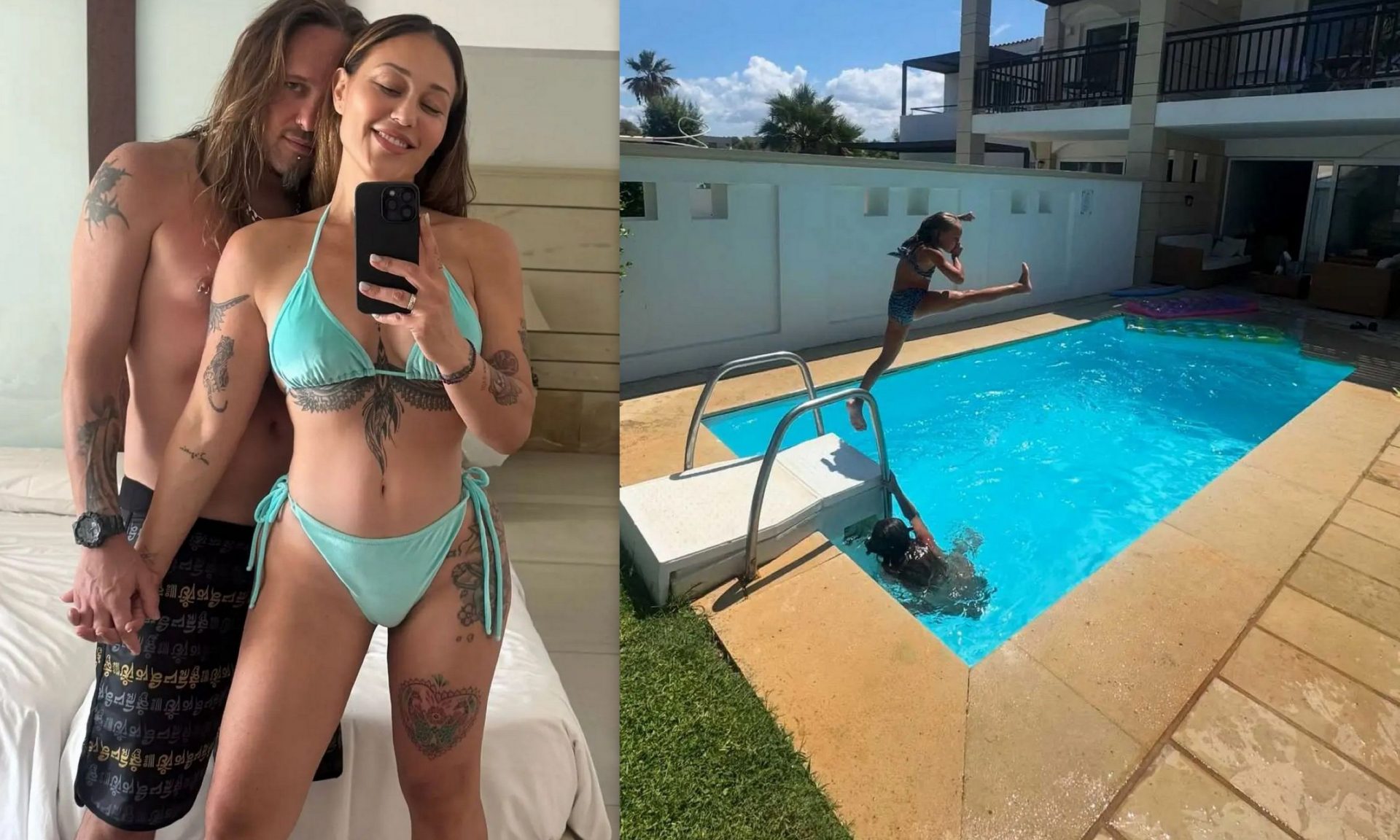 Πηνελόπη Αναστασοπούλου: Διακοπές με τον Φώτη Μπερνάντο & τις κόρες τους σε πολυτελές θέρετρο