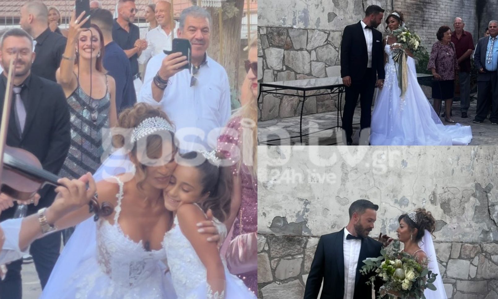 Στέφανος Μιχαήλ – Νάταλι Κάτερ: Αποκλειστικά καρέ από τον γάμο τους - Το gossip-tv.gr ήταν εκεί