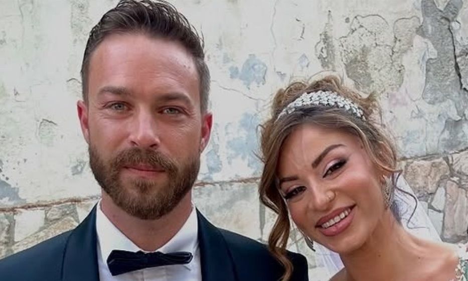 Στέφανος Μιχαήλ-Νάταλι Κάτερ: Παντρεύτηκε το ζευγάρι - Οι πρώτες εικόνες από την τελετή