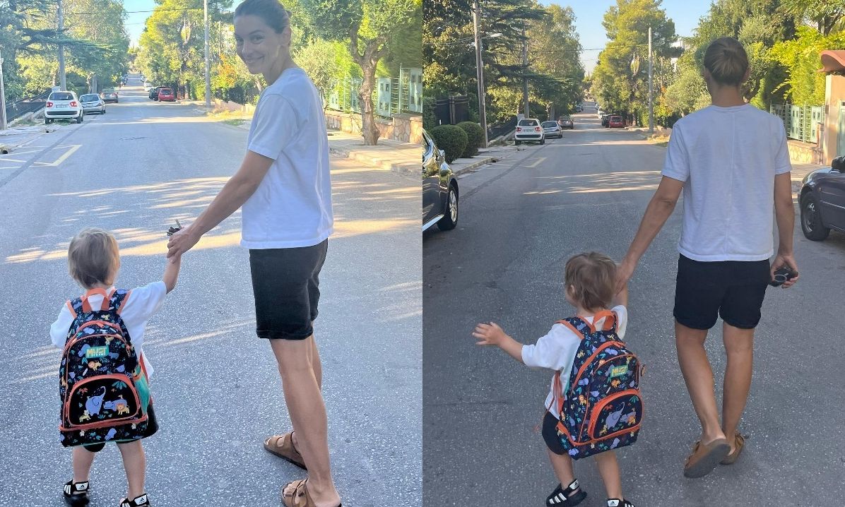 Γιούλικα Σκαφιδά: Ο γιος της ξεκίνησε το σχολείο και αυτές είναι οι πρώτες φωτό