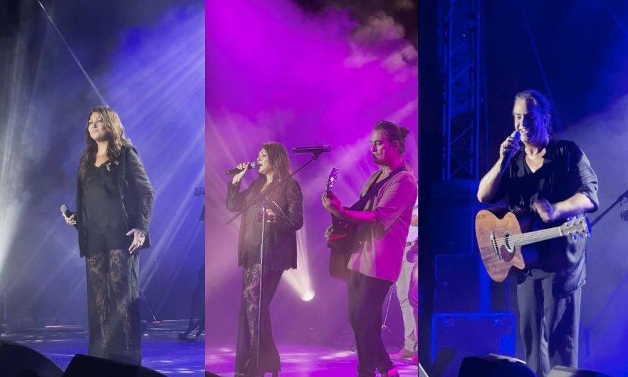 Καίτη Γαρμπή & Διονύσης Σχοινάς «μάγεψαν» την Αθήνα με τη συναυλία τους