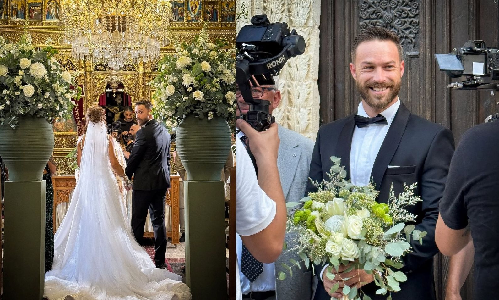 Στέφανος Μιχαήλ – Νάταλι Κάτερ: Το φωτογραφικό άλμπουμ του γάμου τους - Η νέα κοινή ανάρτηση