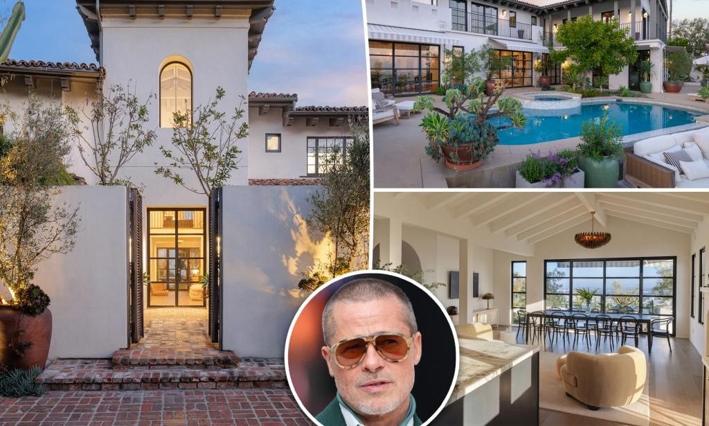 Μπραντ Πιτ: Οι πρώτες εικόνες από την έπαυλη που αγόρασε αξίας 12 εκατ. δολαρίων