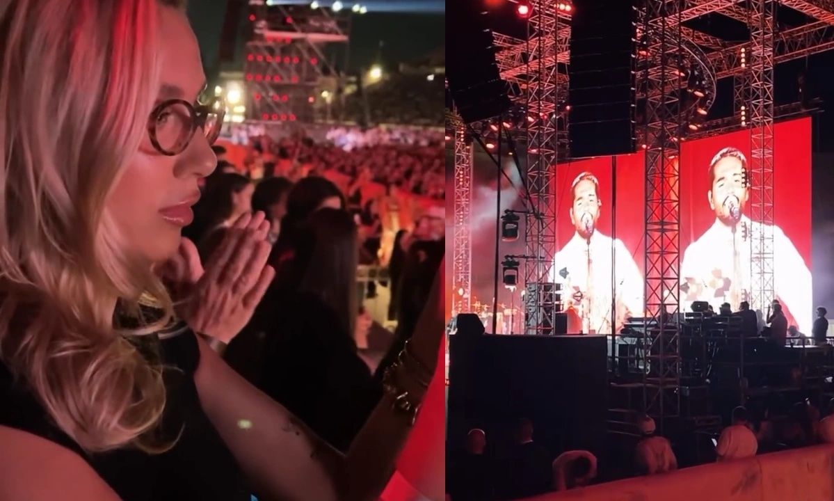 Γαρυφαλλιά Καληφώνη: Η στιγμή που απαθανατίζει τον Χρήστο Μάστορα στο Καλλιμάρμαρο