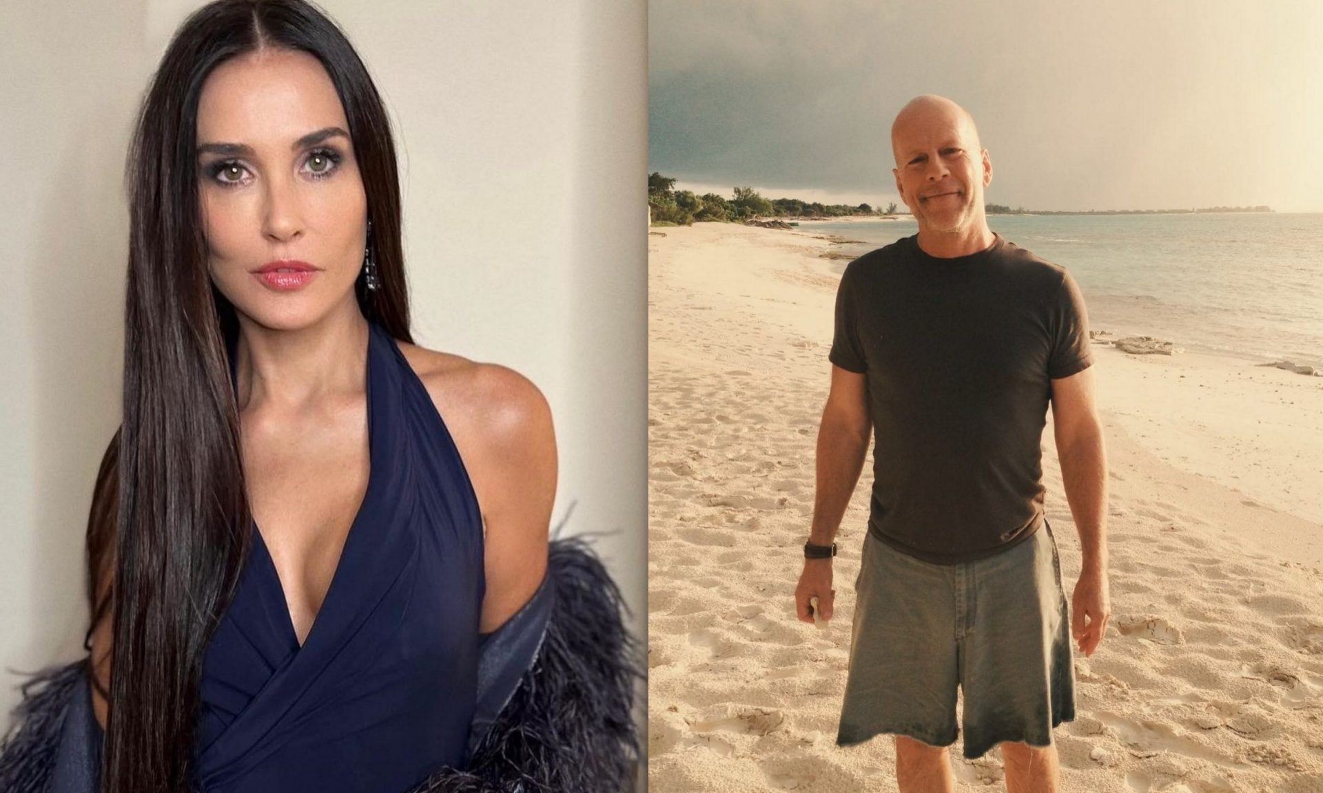 Ντέμι Μουρ: «Είναι δύσκολο. Είναι σκληρό», αποκάλυψε για την κατάσταση υγείας του Μπρους Γουίλις