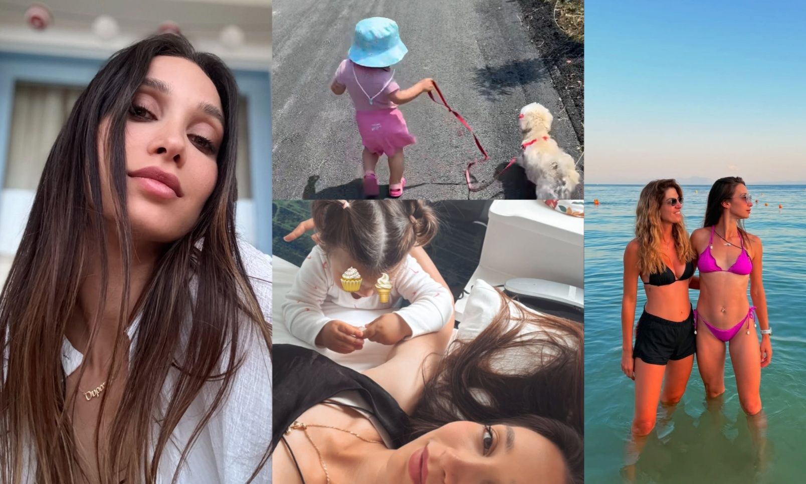 Δήμητρα Βαμβακούση: Το μαγικό φωτογραφικό άλμπουμ του καλοκαιριού στη Σκιάθο με την κόρη της