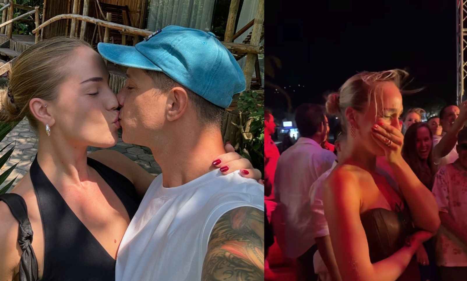 Ηλίας Μπόγδανος: Τραγούδησε σε γαμήλιο πάρτι και έκανε πρόταση γάμου στη σύντροφό του, Αλεξάνδρα