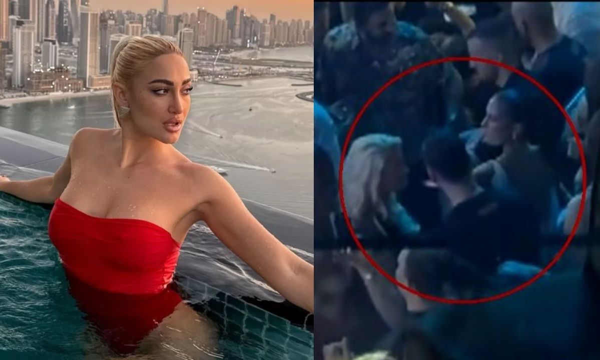 Τούνη: Στα μπουζούκια με τον φημολογούμενο σύντροφό της - Το βίντεο με τις ματιές και τα τσιμπήματα