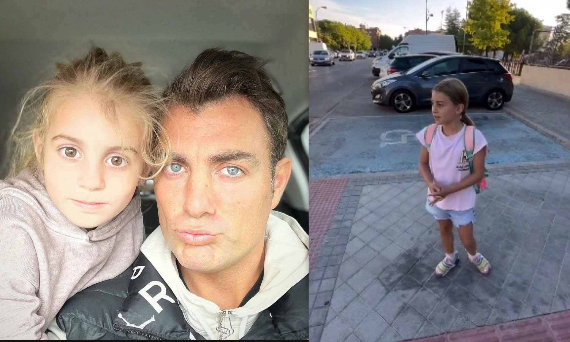 Χανταμπάκης: Πρώτη μέρα στο σχολείο για την κόρη του στη Μαδρίτη – Ήρθαμε νωρίτερα & από τη δασκάλα