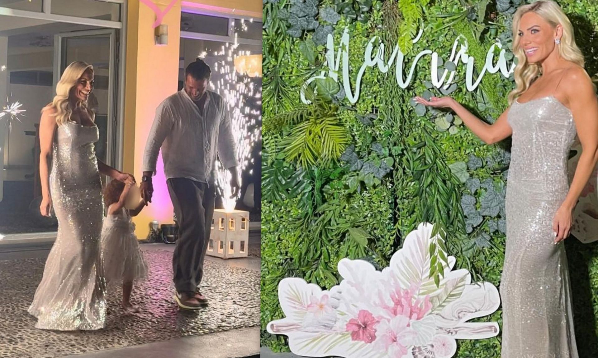 Μαλέσκου – Δανιάς: Η μπομπονιέρα της βάπτισης της κόρης τους, το μενού & η παράκληση