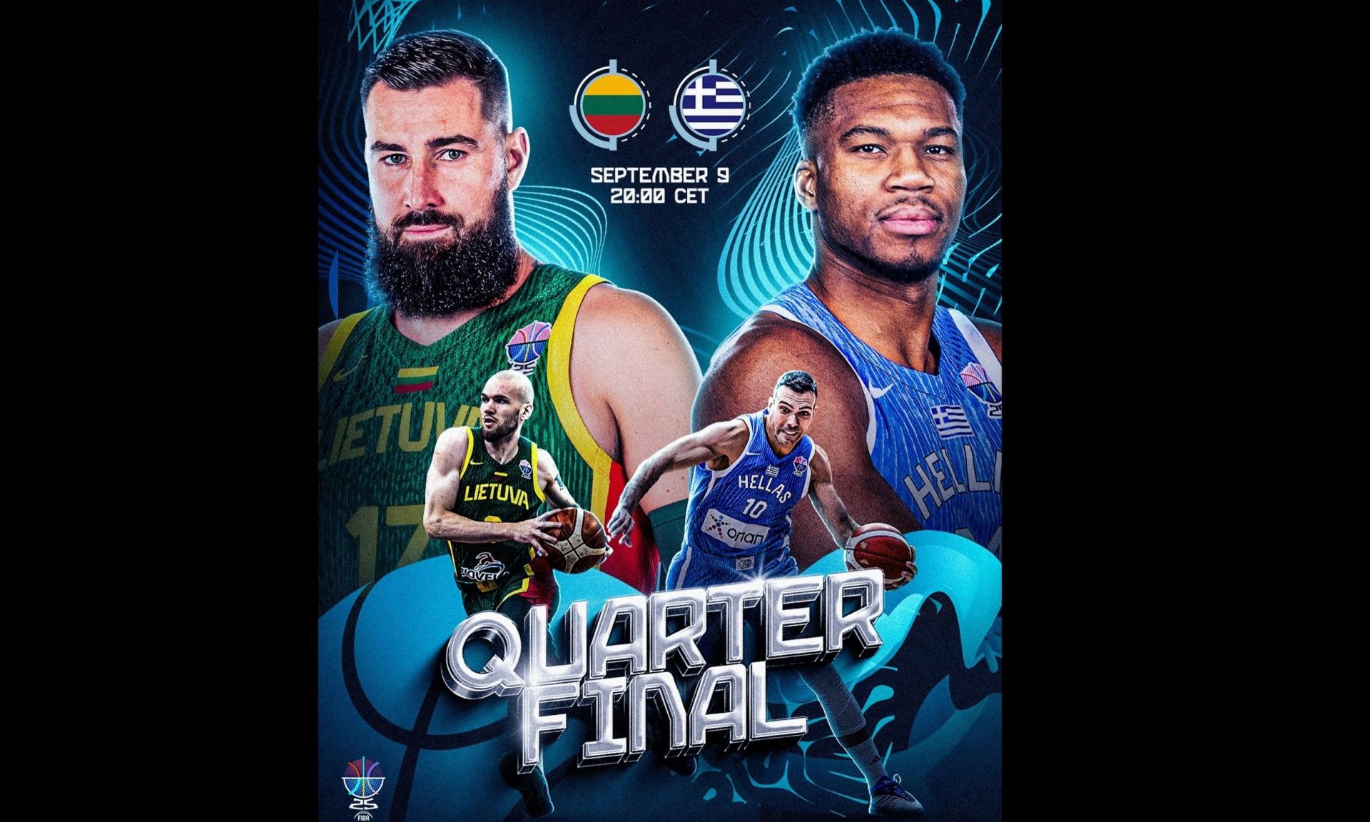 Λιθουανία-Ελλάδα στα προημιτελικά του Eurobasket με ενισχυμένες αποδόσεις στα καταστήματα ΟΠΑΠ