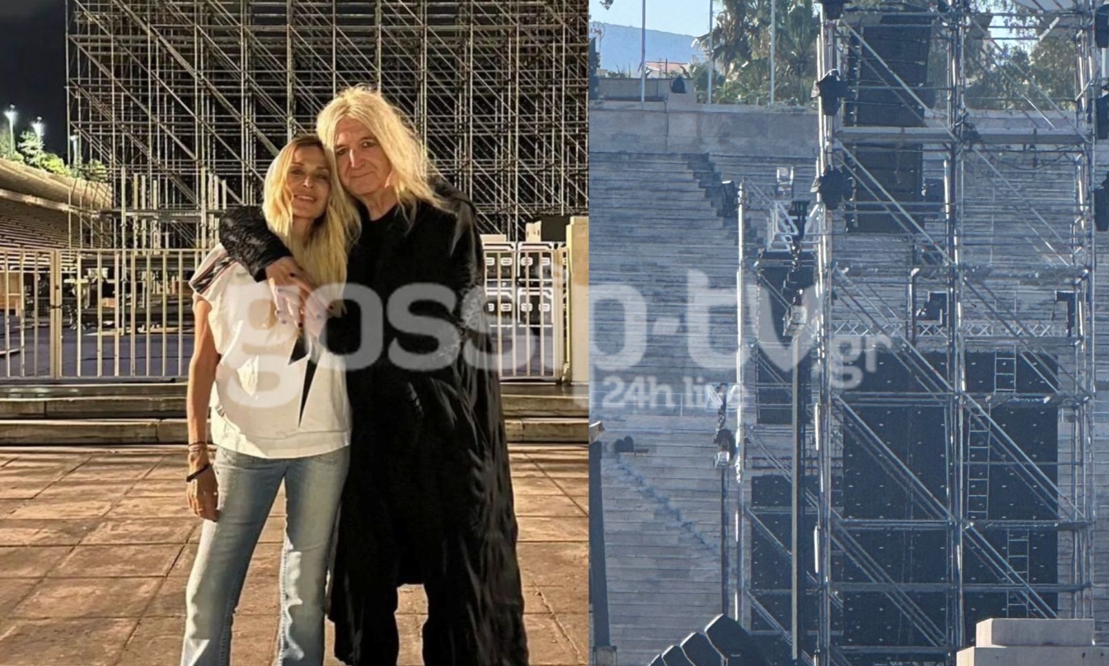 Αποκλειστικό: «Φρούριο» το Καλλιμάρμαρο για τις συναυλίες της Βίσση-Οι προετοιμασίες & η πρώτη πρόβα