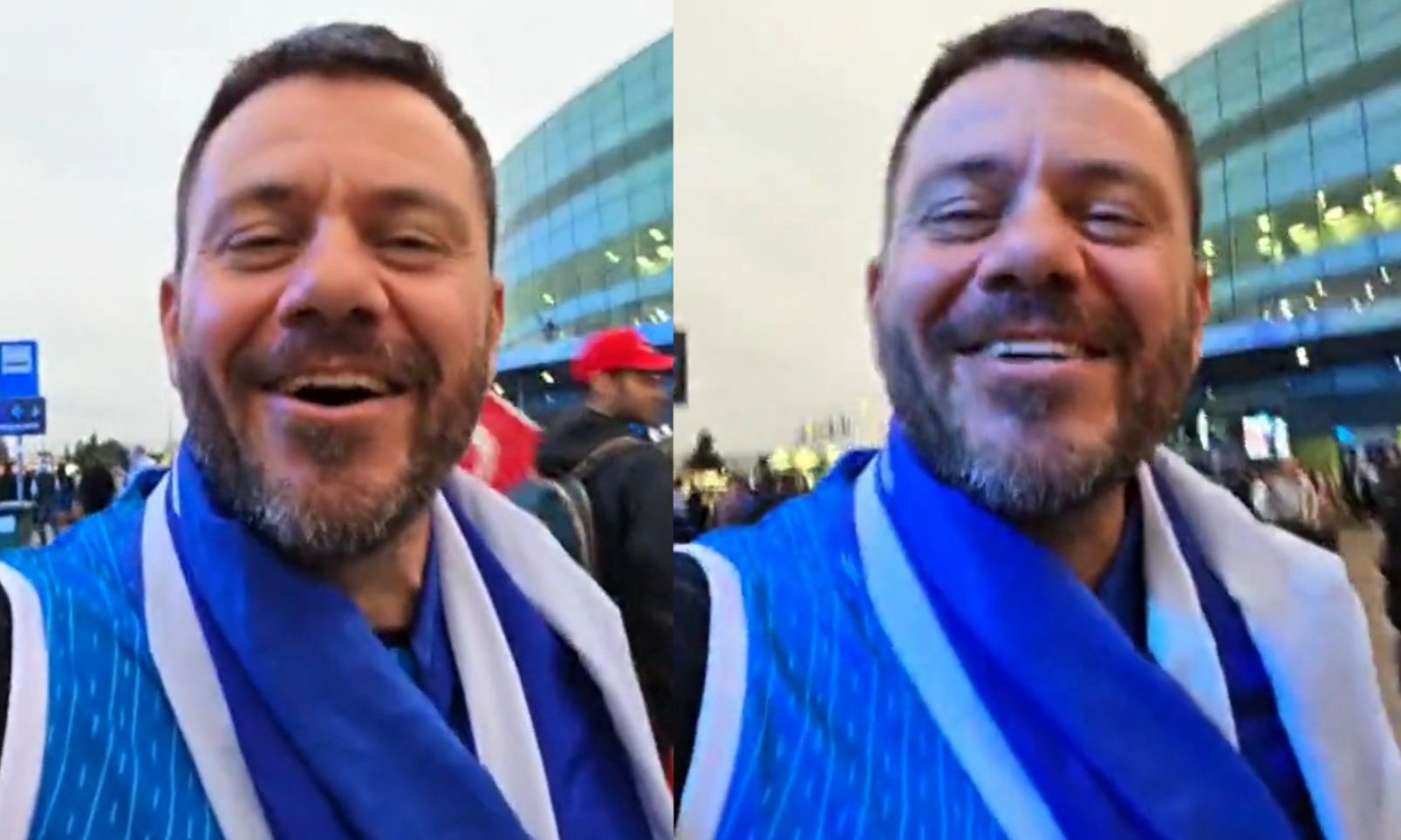 «Ήρθε η ώρα»: Ο Μπλέτσας δίνει τον παλμό του Eurobasket έξω από στάδιο για τον αγώνα Ελλάδα-Τουρκία