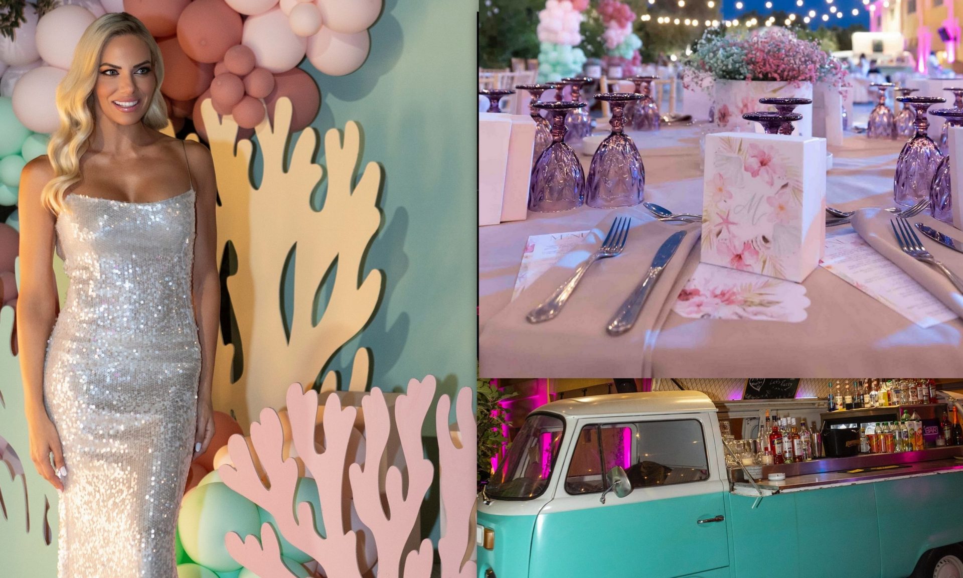 Ιωάννα Μαλέσκου: Νέες φώτο από το πάρτι της βάφτισης της κόρης της & το παραμυθένιο σκηνικό