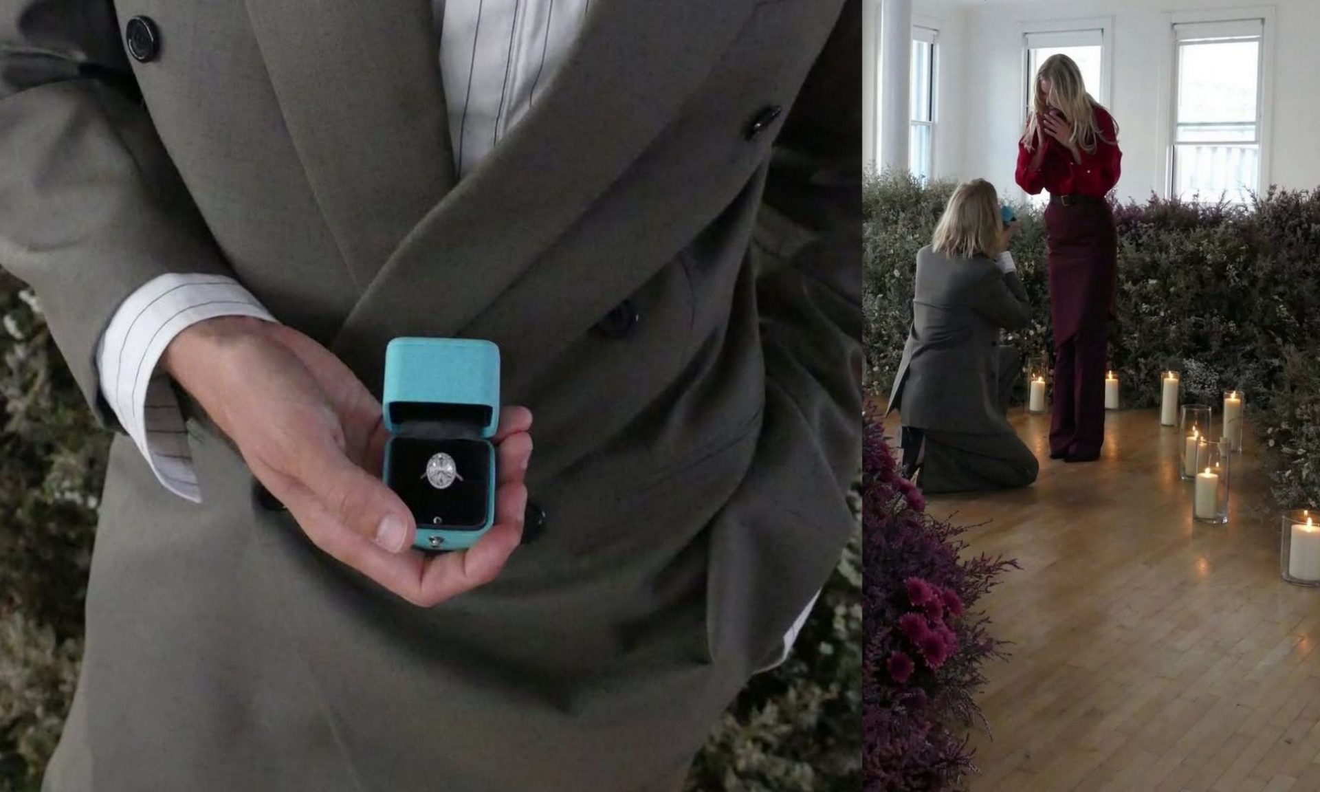 Πρόταση γάμου μετά από 10 χρόνια σχέσης - Το  μονόπετρο υπερπαραγωγή