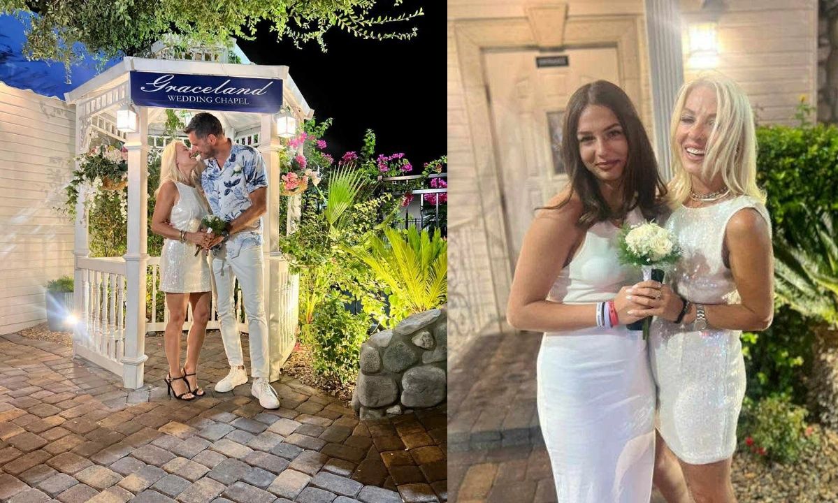 Έλσα Τόλη - Κουτούλιας: Παντρεύτηκαν μετά από 19 χρόνια στο Λας Βέγκας με παρανυφάκια τα παιδιά τους