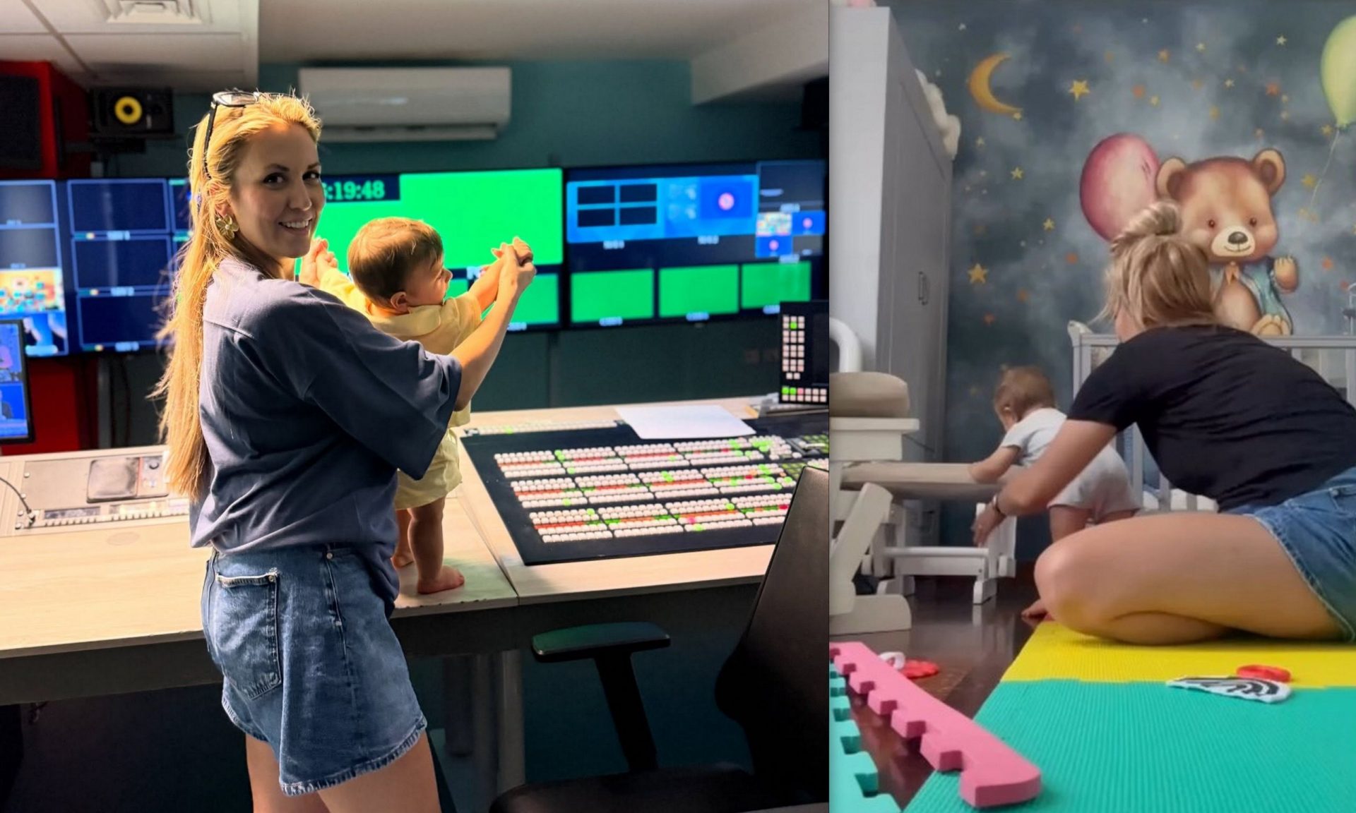 Φωτεινή Πετρογιάννη: Το βίντεο με τον γιο της να σηκώνεται πρώτη φορά μόνος του στο δωμάτιό του