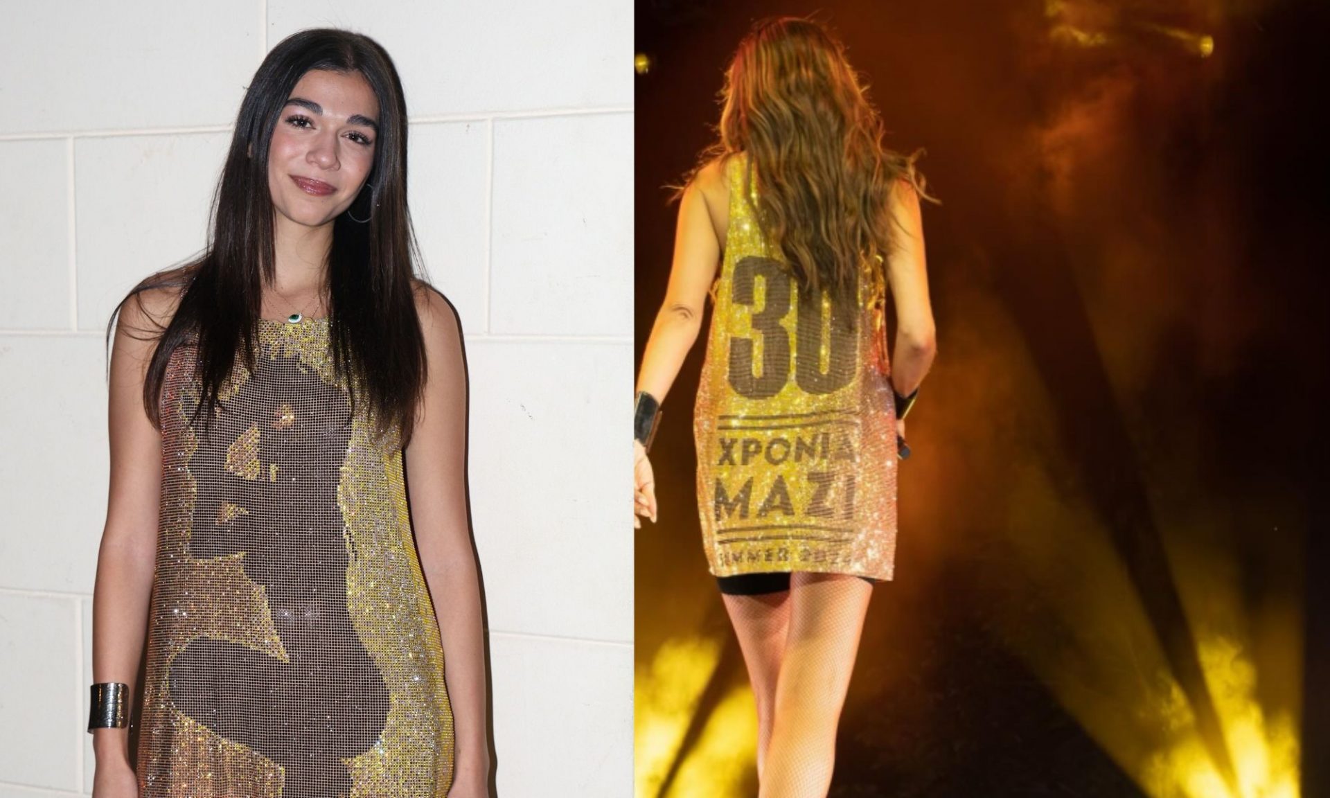 Μελίνα Νικολαΐδη: Εμφάνιση με iconic μπλουζοφόρεμα της μητέρας της, Δέσποινας Βανδή!