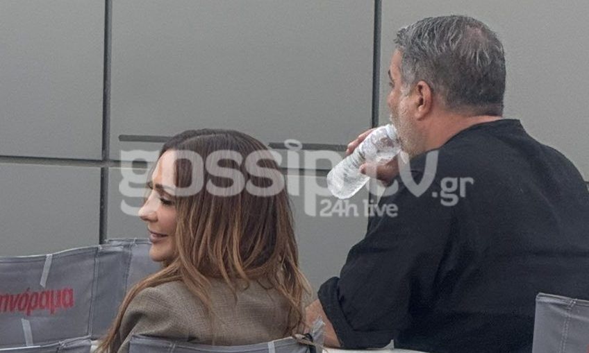 Αποκλειστικές εικόνες - Πόρτο Λεόνε: Η Δέσποινα Βανδή στο πλευρό του Μπισμπίκη στην avant premiere!