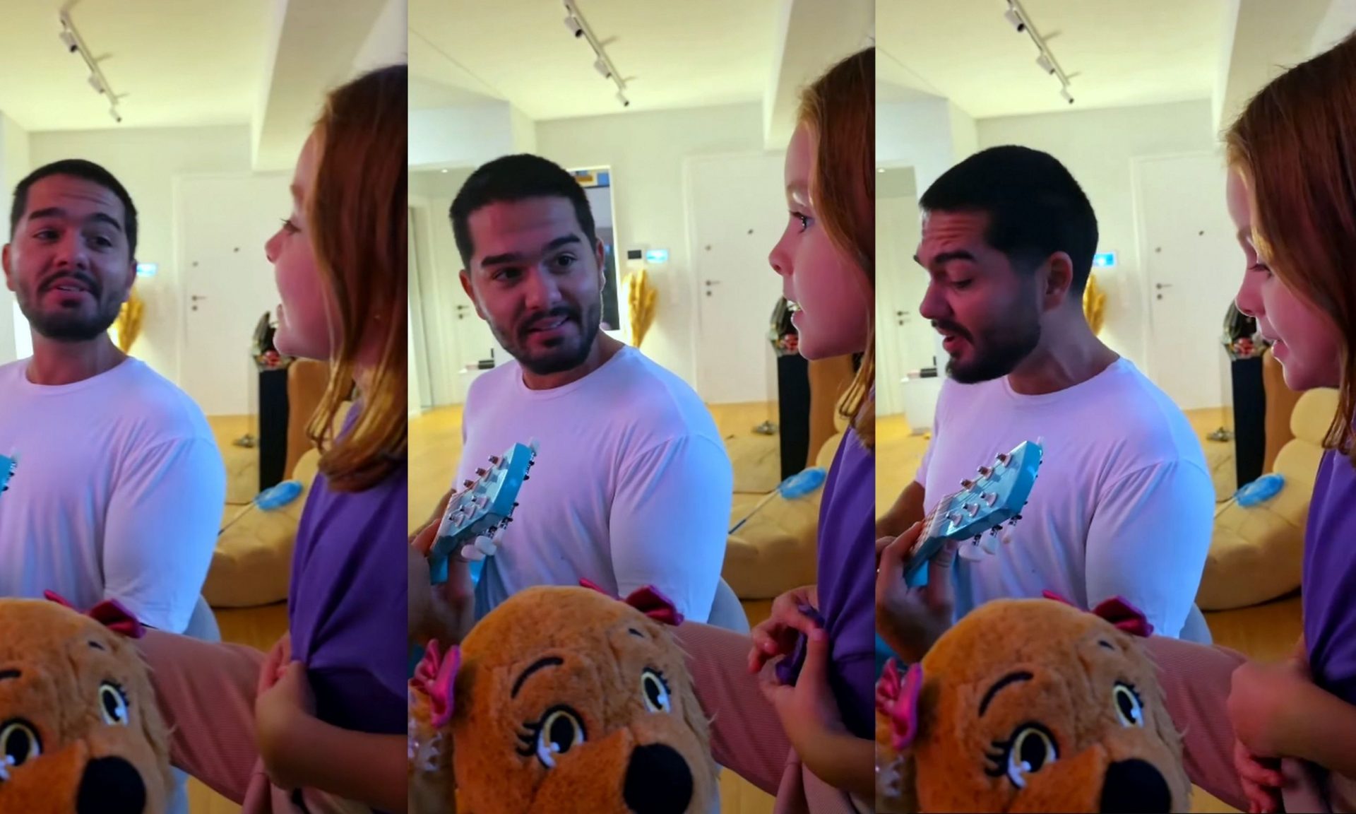 Μάστορας: Τραγουδάει με τη βαφτιστήρα του, κόρη του Πετρούνια, την «Αστερομάτα! Το τρυφερό βίντεο!