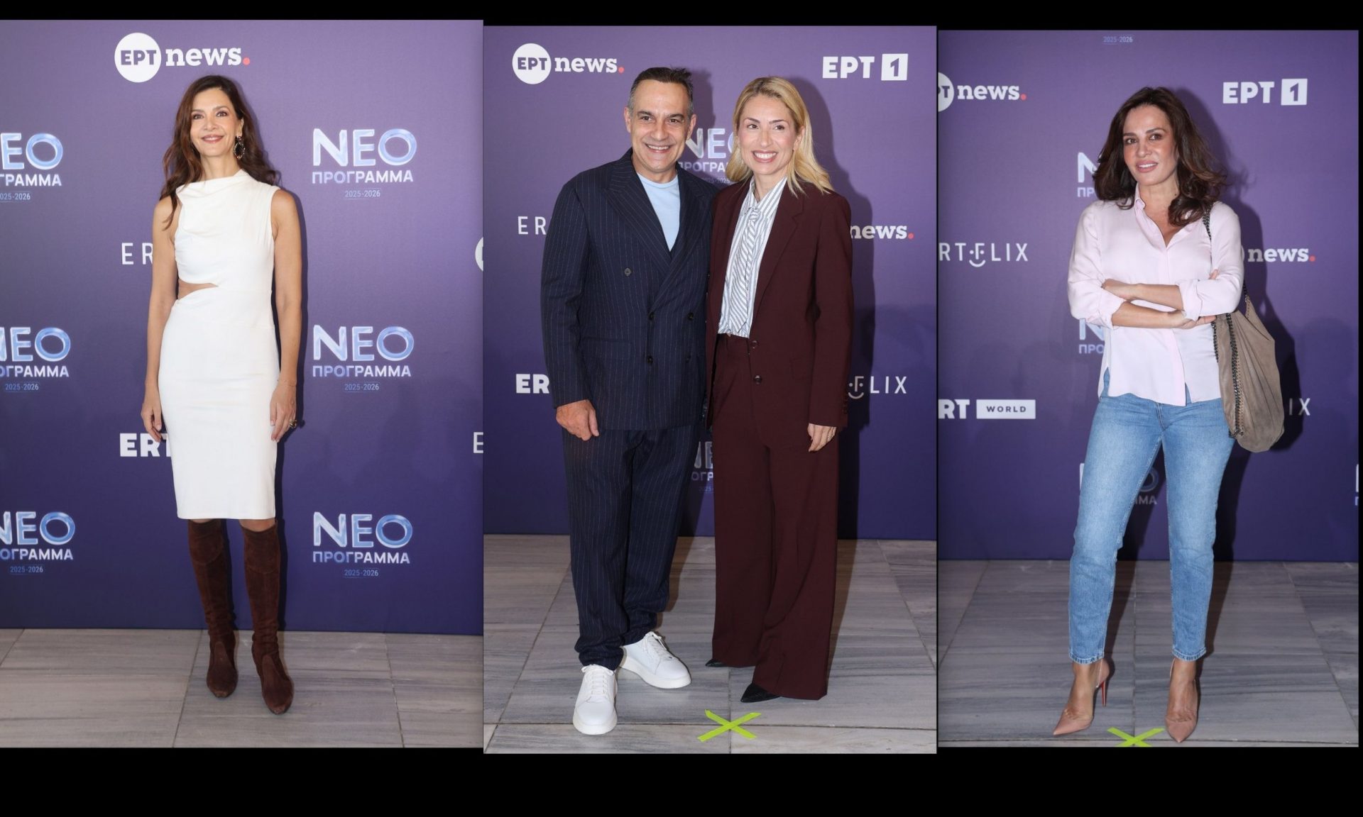 Το λευκό φόρεμα της Λέχου, το ανδρόγυνο look της Ηλιάκη και η casual σικ Ματσούκα