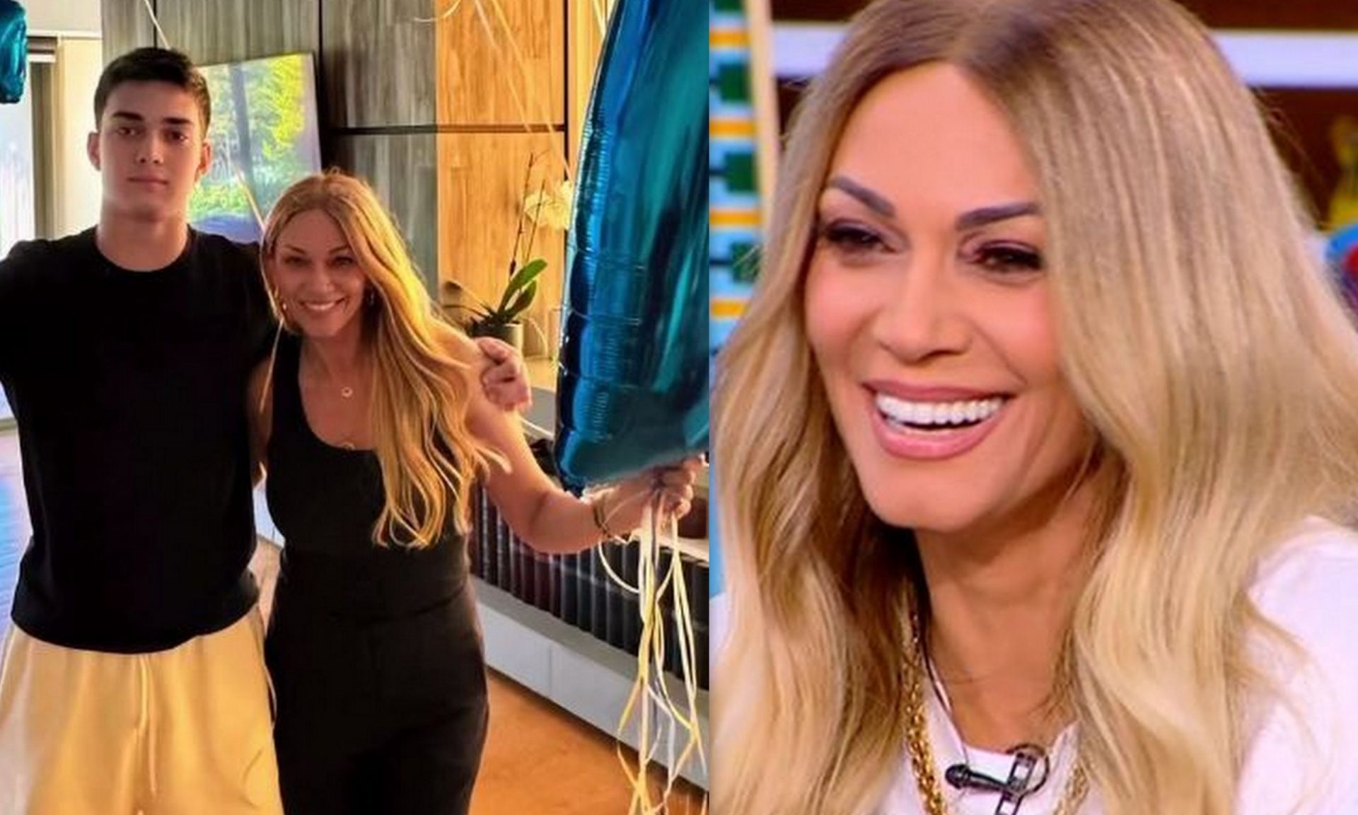 Έλλη Κοκκίνου: Η σχέση με τον 17χρονο γιο της, Αλέξανδρο & οι σπουδές του στο εξωτερικό