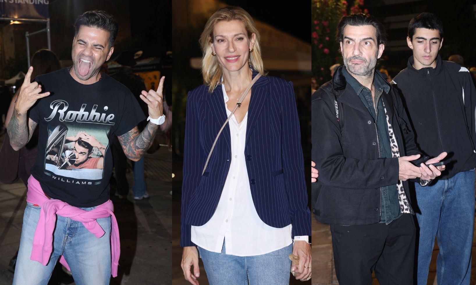 Ρόμπι Γουίλιαμς: Οι λαμπερές παρουσίες στο Καλλιμάρμαρο-Η σπάνια εμφάνιση του Κουρή με τον γιό του