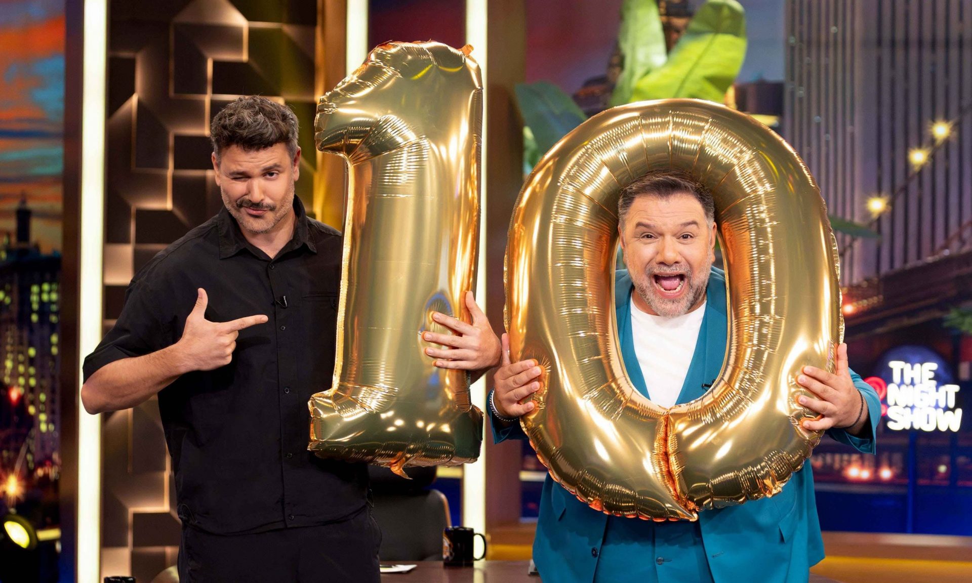 The 2Night Show: Πρεμιέρα για 10η χρονιά - Πρώτοι καλεσμένοι Μιχάλης Λεβεντογιάννης & Θοδωρής Φέρρης