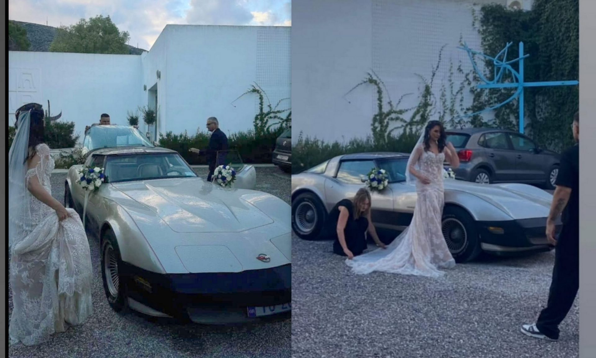 Καρέ καρέ ο λαμπερός γάμος δημοσιογράφου του Mega