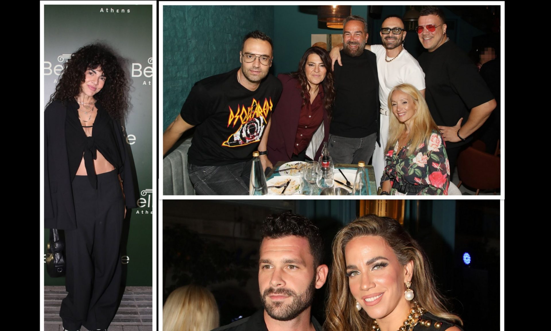 Night out για τους celebrities: Η total black Σολωμού, οι πάντα κεφάτοι One & η εντυπωσιακή Στικούδη
