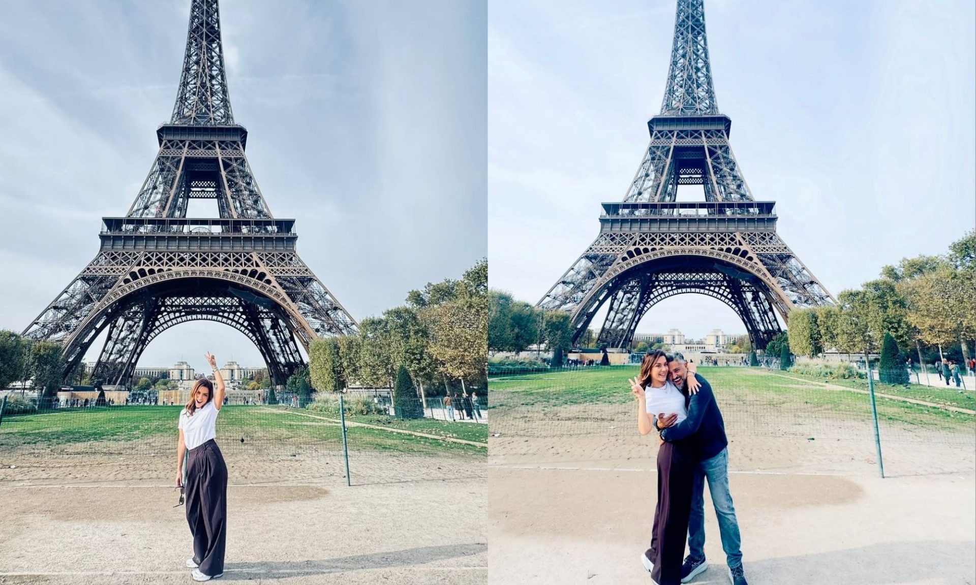 Βάσω Λασκαράκη: Ποζάρει κάτω από τον Πύργο του Άιφελ & γιορτάζει τα 46- Οι πρώτες φωτό από το Παρίσι