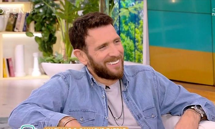 Θανάσης Πάτρας λίγο πριν την πρεμιέρα του στο OPEN: «Υπάρχει άγχος, αλλά και γλυκιά αναμονή»