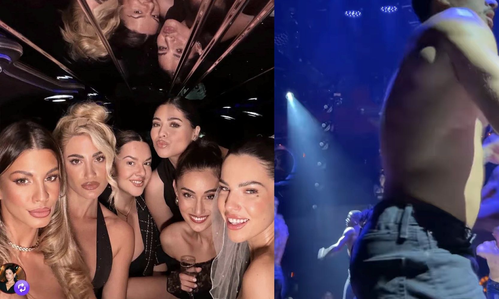 Η Τούνη στο πάρτι της απόλυτης χλιδής στο Λας Βέγκας - Η Λιμουζίνα, οι σαμπάνιες & το strip show!