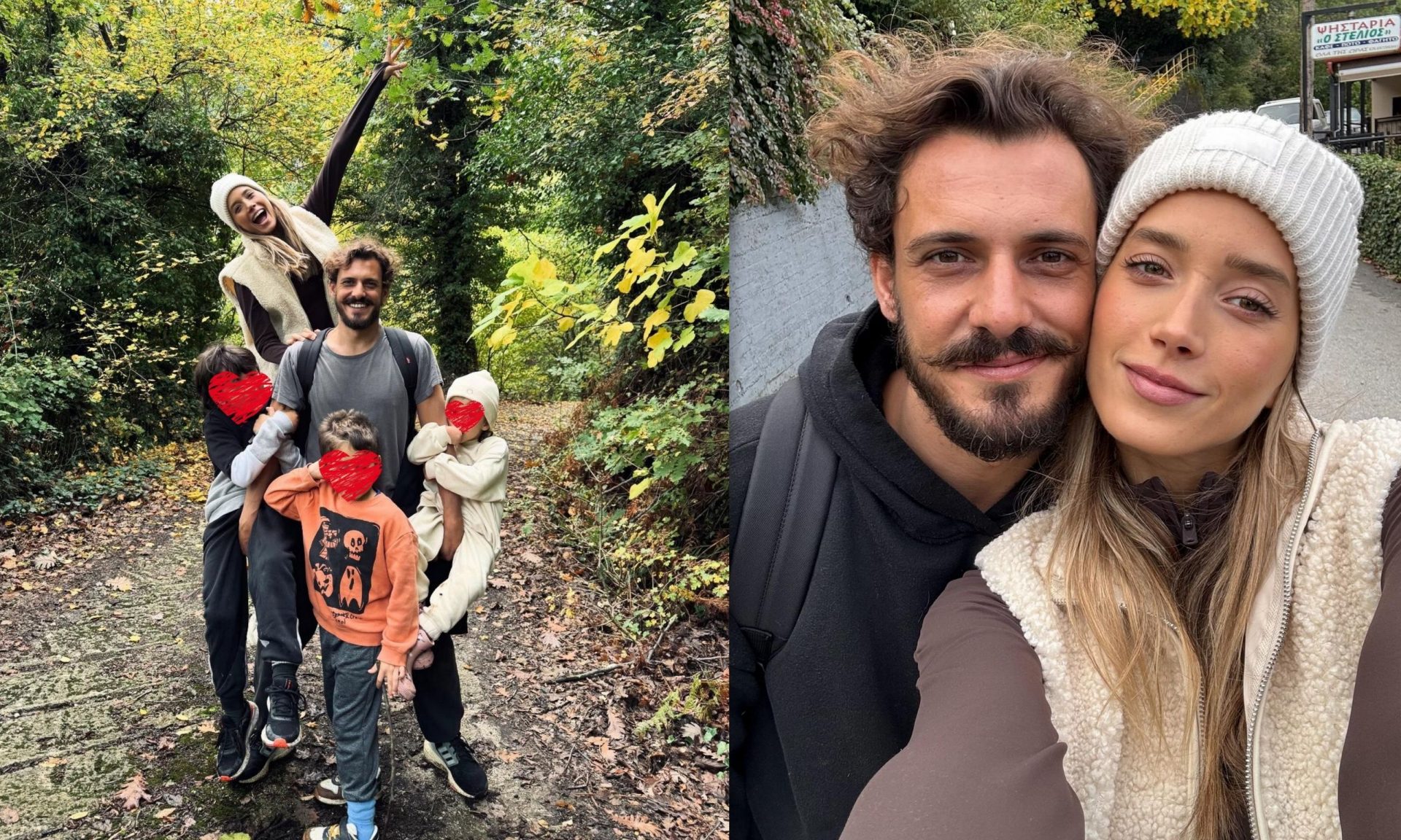 Σταύρος Σβήγκος-Γιολάντα Καλογεροπούλου: Η εξόρμηση στη φύση & το horseriding με τα παιδιά!