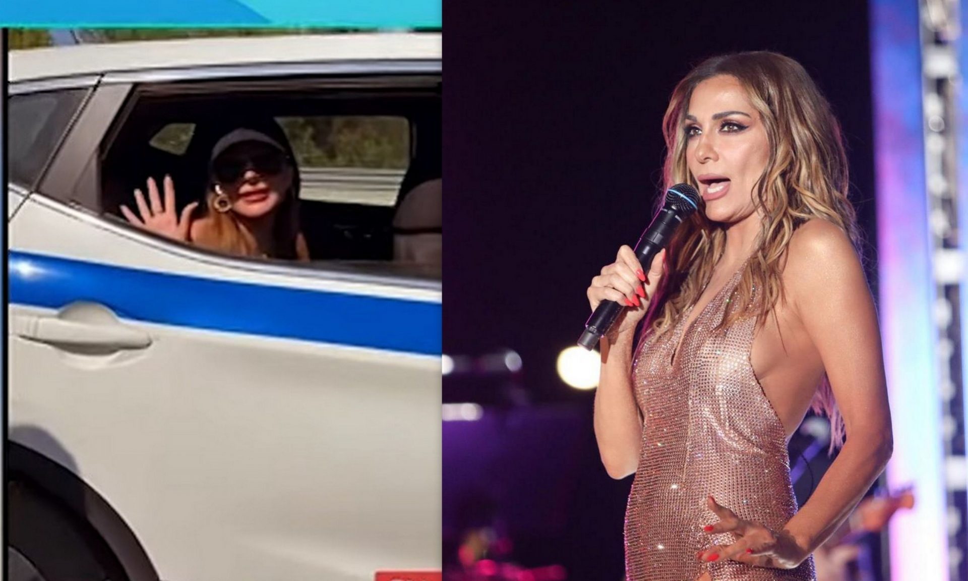 Βανδή: Σάλος με το περιπολικό που μετέφερε την τραγουδίστρια  — Η αποκάλυψη για το δεύτερο όχημα