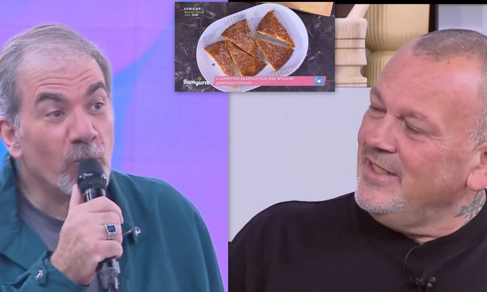 Επικό! Δεν τρωγόταν η πίτα του Σκαρμούτσου αλλά ο Σταρόβας τη δοκίμασε - Με έχεις κάνει ρεζίλι!