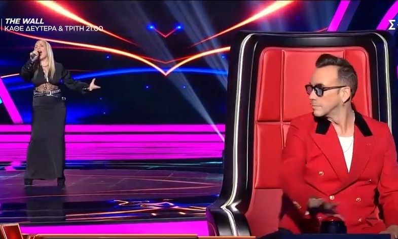 The Voice: Συνέβη για πρώτη φορά φέτος - Έκανε τον Μουζουράκη να γυρίσει από την πρώτη νότα