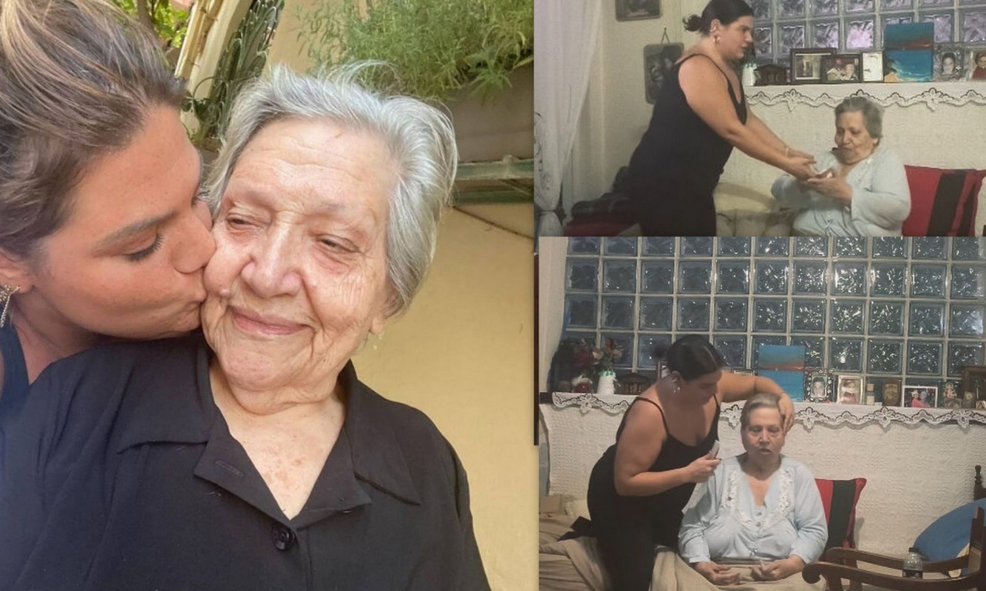 Δανάη Μπάρκα: Το συγκινητικό βίντεο με την γιαγιά της, Τούλα-Όπως μας φρόντισαν, να τους φροντίζουμε