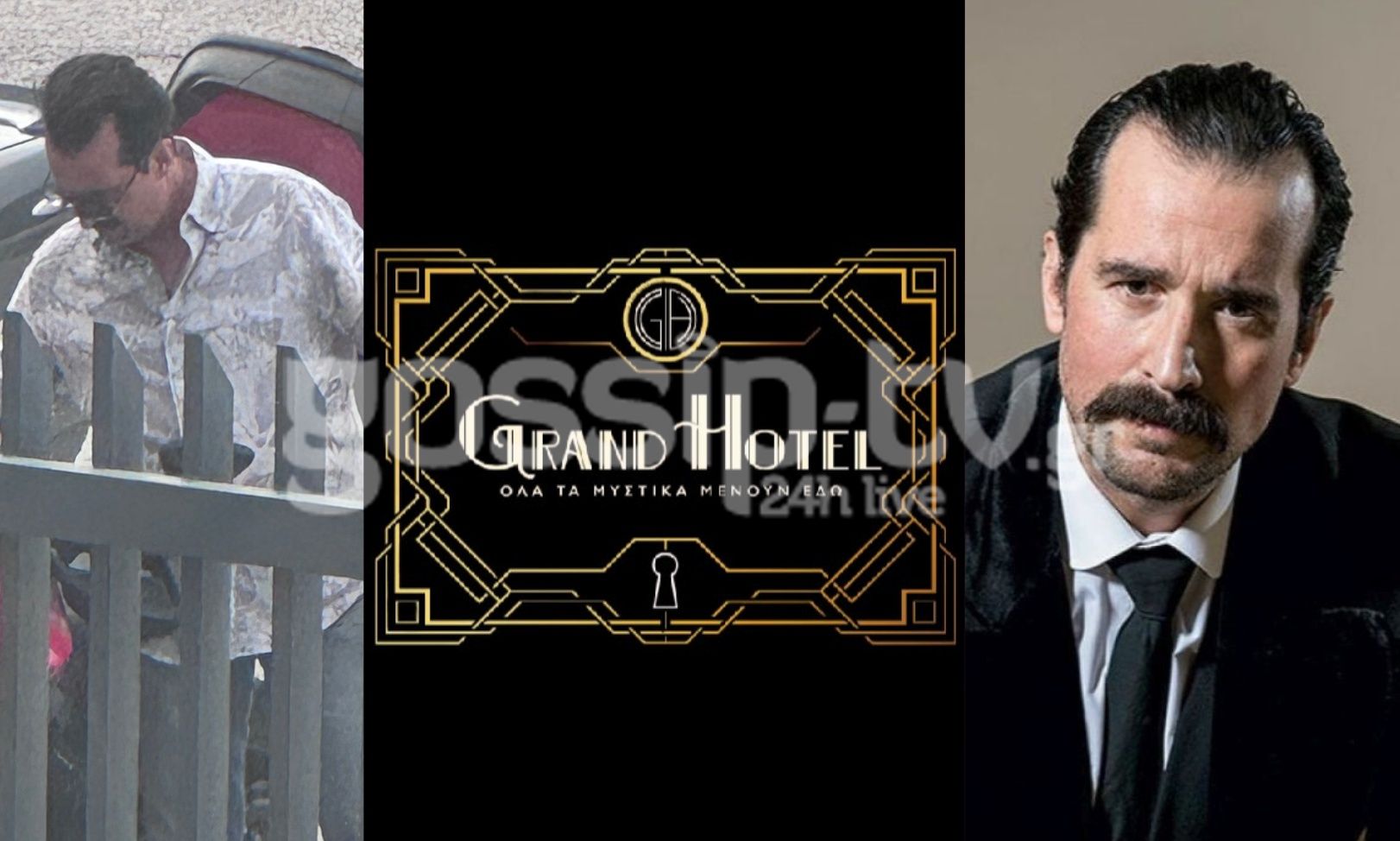 Αποκλειστικό-Paparazzi! Ο Τάσος Νούσιας έξω από τα στούντιο του «Grand Hotel» στην Κάντζα!