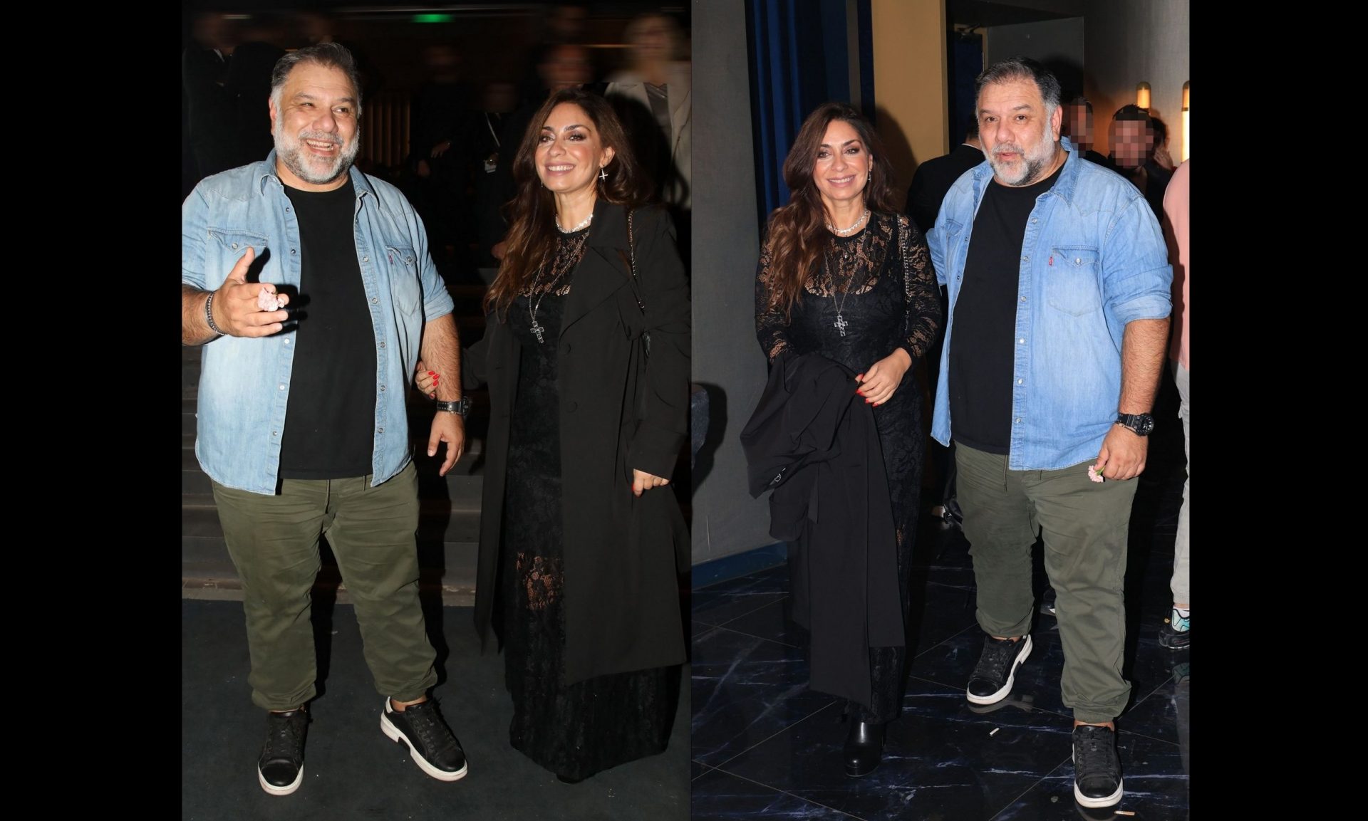 Αρναούτογλου - Αντωνίου: Λαμπεροί σε νυχτερινή έξοδο - Η Νάνσυ στην πιο εντυπωσιακή της εμφάνιση