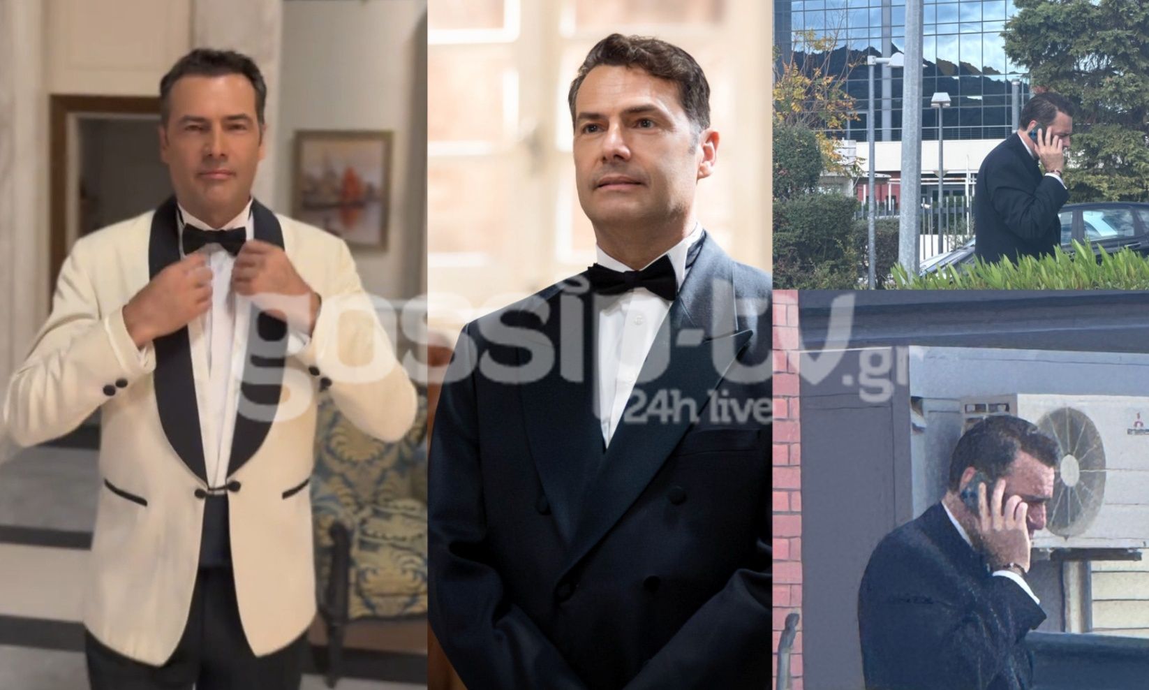 Αποκλειστικό-Paparazzi! «Τσακώσαμε» τον Μπουγιούρη με το κοστούμι του ρόλου του σε break γυρισμάτων